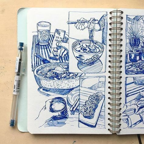 Sketchbook Art Journal, Art Diary, Sketchbook Pages, A Notebook, Arte Sketchbook, Arte Inspo, Sketchbook Inspiration, Pen Art, 영감을 주는 캐릭터