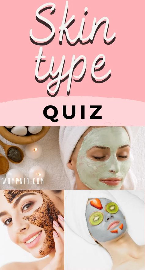 Wondering what type of skin do you have or how to know your skin type? Take this simple - 5 STEP - skin type quiz to reveal the answer. What Type Of Skin Do I Have, How To Know Ur Skin Type, Skin Types Test, How To Know Your Skin Type Test, How To Know What Skin Type You Have, How To Check Your Skin Type, How To Tell What Hair Type You Have, How To Tell Your Skin Type, How To Know Your Skin Type