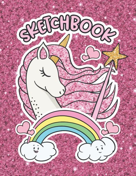 PRICES MAY VARY. Doodle your imagination. Get Your Unicorn Sketchbook Today! Ready to unleash your inner artist?  Got a cute kid who just won't stop doodling on everything in sight? Or maybe you're the one looking for an easy way to let your creative juices flow. Look no further! This Unicorn Sketchbook has 110 blank, unlined pages, filled with quality white paper, ready for anything you can imagine.   Do your kids need a place to keep all their drawings and sketches?  Do you need a place to sto Unicorn Sketch, Crayon Coloring, Blank Sketchbook, You're The One, Sketching Drawing, Drawing Book, Spark Creativity, A Unicorn, Music Photography