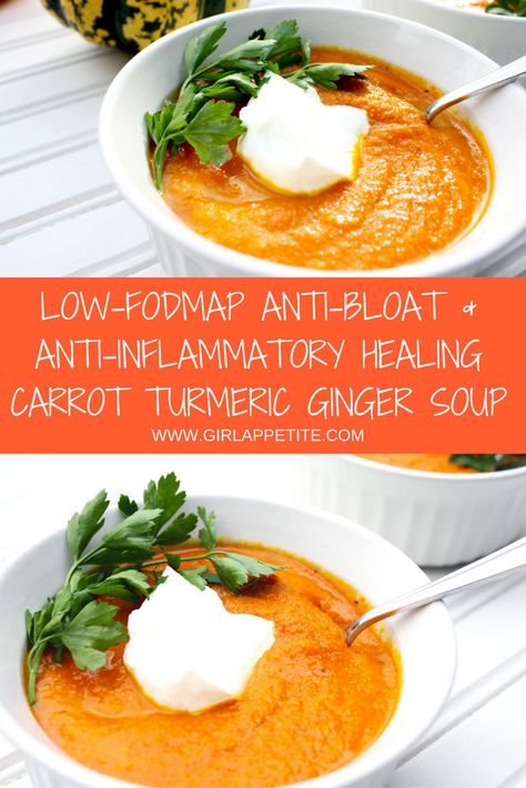 Anti Bloat, Low Fodmap Diet Recipes, Fodmap Diet Recipes, Ginger Soup, Resep Diet, Low Fodmap Diet, Low Fodmap Recipes, Fodmap Diet, Fodmap Recipes