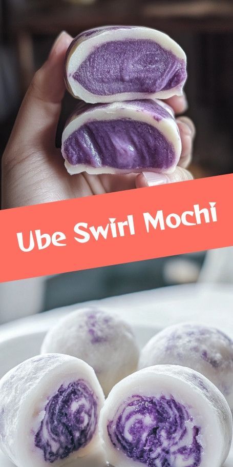 Ube-Swirled Butter Mochi Supreme: Deliciously Unique and Vibrant Dessert Indulge in the delightful fusion of flavors with our Ube-Swirled Butter Mochi Supreme. This visually stunning dessert combines buttery mochi with a mesmerizing ube swirl, offering a perfect blend of traditional and modern tastes. Ideal for mochi lovers and fans of unique desserts, this recipe is a feast for both the eyes and the palate. Discover this delicious twist on a classic treat today! Ube Mochi Recipe, Ube Butter Mochi, Ube Butter, Butter Mochi Recipe, Ube Mochi, Asian Bakery, Butter Mochi, Mochi Recipe, Unique Desserts