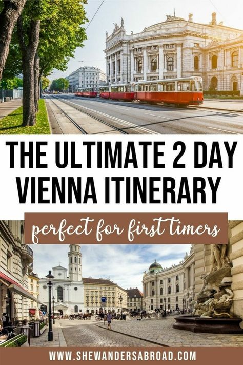 Are you planning to spend a weekend in Vienna? Plan your trip according to this perfect 2 days in Vienna itinerary to see the best of Vienna in 2 days! | Vienna travel tips | Vienna travel guide | Vienna travel itinerary | Vienna itinerary | Vienna bucket list | Best things to do in Vienna | Vienna Austria aesthetic | Vienna Austria photography | Vienna photo ideas | Vienna cafes to visit | Vienna food tips | Vienna restaurants | What to do in Vienna | Vienna coffee | Vienna restaurants 2 Days In Vienna Austria, Weekend In Vienna, Vienna Austria Itinerary, Vienna Best Places, Vienna Weekend Trip, 2 Days In Vienna, What To Do In Vienna Austria, What To See In Vienna, Vienna In December