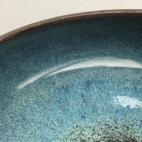 Glazed with Amaco potter’s choice textured turquoise over blue midnight. #pottery #potterylove #pottersofinstagram #instapottery #ceramics… Ceramic Glaze Ideas, Textured Turquoise, Pottery Pinch Pot, Glaze Ideas, Amaco Glazes, Ceramic Glaze Recipes, Pottery Handbuilding, Clay Bowl, Ceramic Glaze