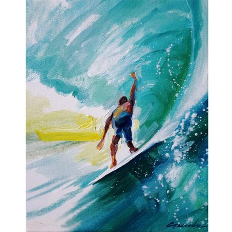 Surfer Painting, Acrylic Painting Ideas For Beginners, Master Oil Painting, Beachy Art, Surf Painting, Surfer Girls, Acrylic Painting Ideas, Painting Ideas For Beginners, Coastal Artwork