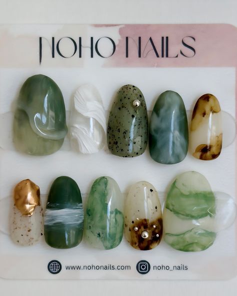 ᗯOOᗪᒪᗩᑎᗪ ᗯᕼIᔕᑭᗴᖇᔕ Get lost in the art of nature with these earthy tones and textures! 🌿✨ #NailArtMagic #EarthyElegance #NailArt #ManicureMagic #GreenGlam #EcoChic #StylishTips #NailDesigns #HandcraftedBeauty #NailInspiration #TrendyNails #NatureLoverNails Finger Painting, Nail Sizes, How To Do Nails, Beauty Nails, In Design, Makeup Nails, All Design, Pretty Nails, Cute Nails