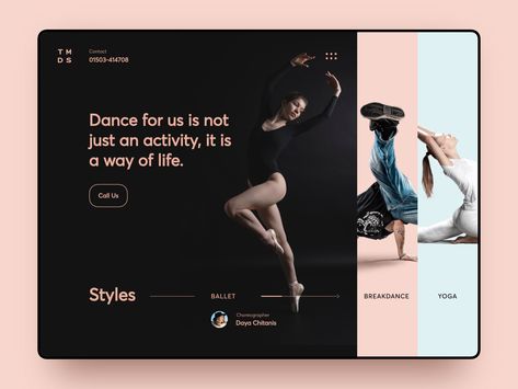 Thanks you for the like "L"  🙌  Have an idea? Hire me trofimenko.andrew@gmail.com Dance Portfolio, Dance Studio Instagram Feed, Dance Website Design, Dance Landing Page, Dance Studio Website Design, Dance Studio Advertising, Dance Studio Website, Dance Workshop Poster, Dance App