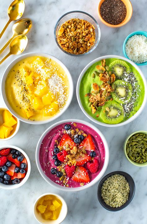 These Healthy Breakfast Meal Prep Ideas are perfect make-ahead options to eat on the go. They're great, filling options for busy mornings! Easy Smoothie Bowls, Breakfast Meal Prep Recipes, Protein Packed Smoothies, Healthy Breakfast Meal Prep, Best Healthy Smoothie Recipe, Peanut Butter Banana Smoothie, Summer August, Healthy Smoothie Recipes, Meal Prep Recipes