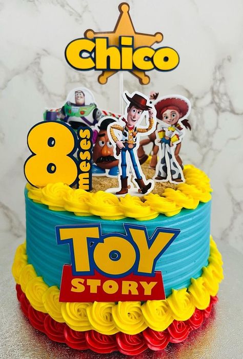 Toys Story Cake Topper / Personalised Toy Story Cake Topper / Boys Cake Topper / Toy Story Birthday / Toy Story Party Decor - Etsy Egypt Toy Story Simple Cake, Toy Story 2 Cake, Toy Story Cake Simple, Toy Story Birthday Cake Simple, Toy Story Smash Cake 1st Birthdays, Toy Story Sheet Cake, Simple Toy Story Cake, Toy Story Smash Cake, Toy Story Cake Ideas