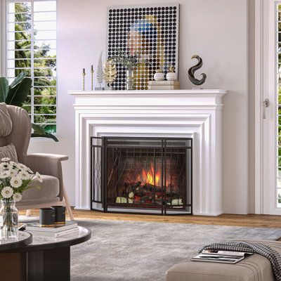 Fireplace cover ideas