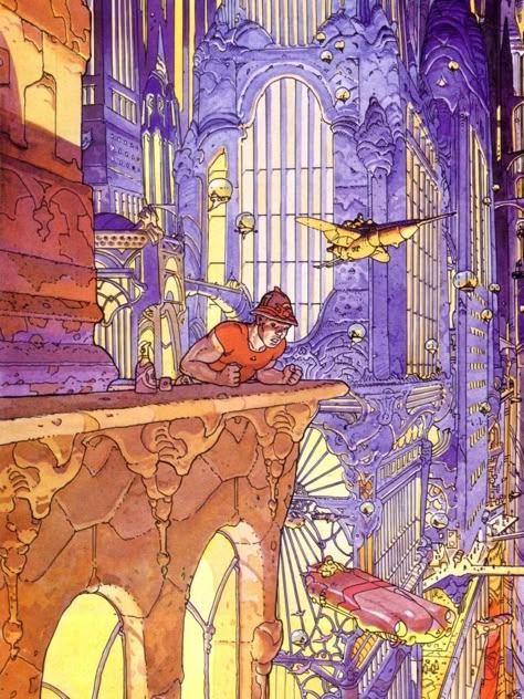 Mobius Art, Jean “moebius” Giraud, Jean Giraud Moebius, Moebius Art, Jean Giraud, Western Comics, Scifi Art, Bd Comics, Retro Futurism