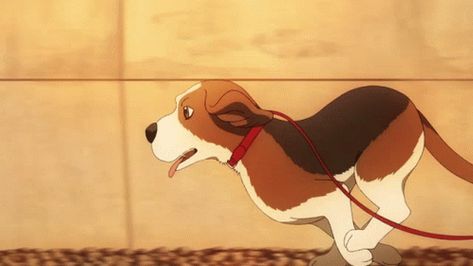 Dog Running Animation, Dog Animated, Hotdog Dog, Anime Dog, Running Gif, Dog Running, Dog Animation, Dead Dog, Animation Cartoon