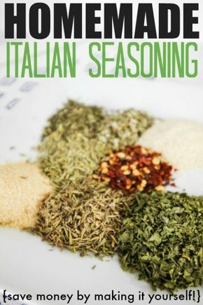 Italian Seasoning Recipe, Homemade Italian Seasoning, Homemade Dry Mixes, Spice Blends Recipes, Spice Mix Recipes, Diy Spices, Seasoning Recipe, Italian Spices, Rub Recipes