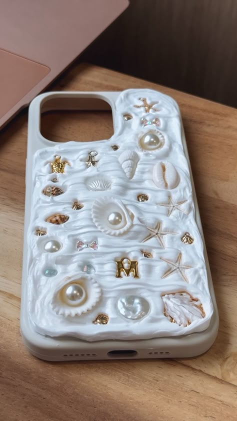 SHOP - ARGO- #ARGO #Shop Check more at https://howcandothis.com/diyideas/shop-argo/ Custom Phone Cases Diy, Summer Diy Ideas, Seashell Phone Case, Seashell Mosaic, Mermaid Phone Case, Beach Activity, Cute Backgrounds For Iphone, Summer Phone Cases, Silicone Phone Covers