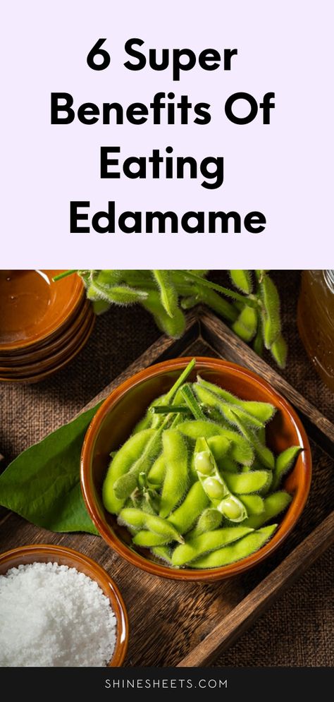 The benefits of edamame for wellness, beauty, and health are vast! Let's see what this powerful bean is and how can it help us to look and feel great. Edamame Health Benefits, How To Eat Edamame, Recipes With Edamame Beans, Benefits Of Edamame, Edamame Benefits, Beans Benefits, Edamame Recipes, Snackle Box, Healthy Thoughts