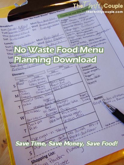 No Waste Food, No Food Waste, Pantry Freezer, Weekly Menu Planners, Menu Planner, Menu Planners, Command Center, Make Ahead Meals, Weekly Menu