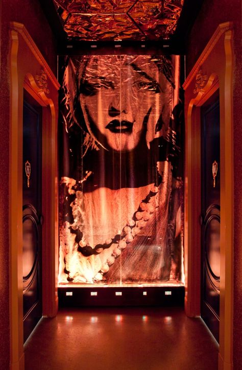 Image Courtesy of Mr.Important // photo by  Jeff Dow Club Lighting, Nightclub Design, Nightclub Bar, Lounge Bar, W Hotel, Bar Interior, Lounge Design, Hard Rock Hotel, Hospitality Design