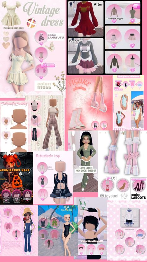 Some of this is not mine but some of it is mine Duo Dress, Fancy Dress Code, Bloxburg Decals Codes Aesthetic, Diy Crafts For Teens, Bloxburg Decals Codes, Blink Book, Clothing Design Sketches, Simple Doodles, Crafts For Teens