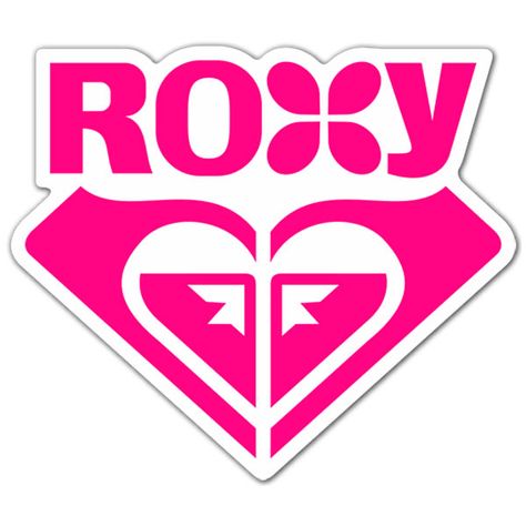 Sticker Roxy pink | MuralDecal.com Roxy Logo, Roxy Surf, Roxy Girls, Surf Poster, Cake Logo, Symbol Tattoos, Design Girl, Vinyl Paper, Surfer Girl