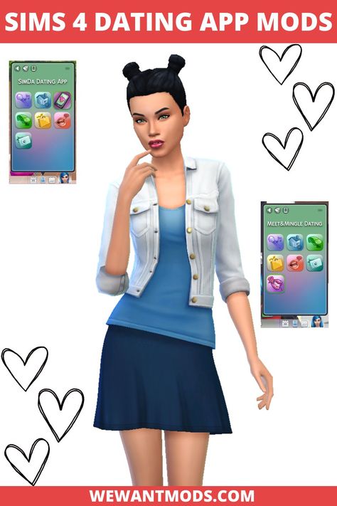 sims 4 dating app mod Simda Dating App Sims 4, Sims 4 Dating App, Simda Dating App, Sims 4 Dating App Mod, Single And Ready To Mingle, Sims 4 Traits, Dating App, Sims Mods, Sims 4 Mods