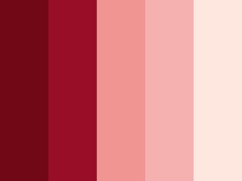 Raspberry Color Palette, Light Red Color, الفن الرقمي, Hex Color Palette, Red Color Schemes, Red Colour Palette, Pink Color Schemes, Pink Palette, Color Palette Pink