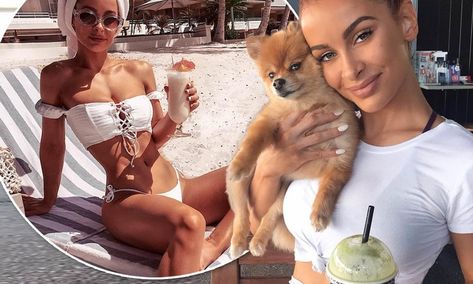 Ellie Gonsalves shares her day on a plate for that perfect body Chlorophyll Drops, Ellie Gonsalves, Grilled Salmon, Apple News, Black Beans, Perfect Body, Daily Mail