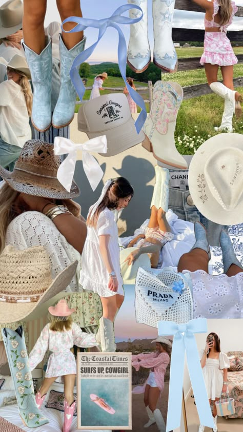 Coastal Cowgirl 21st, Coastal Cowgirl Picnic, Cowgirl Coastal Aesthetic, Coastal Cowgirl Mood Board, Costal Cowgirl Party Decor, Coastal Cowgirl Pool Party, Coastal Cowgirl Aesthetic Bachelorette, Cowgirl Aesthetic Bachelorette Party, Coastal Cowgirl Bid Day Theme