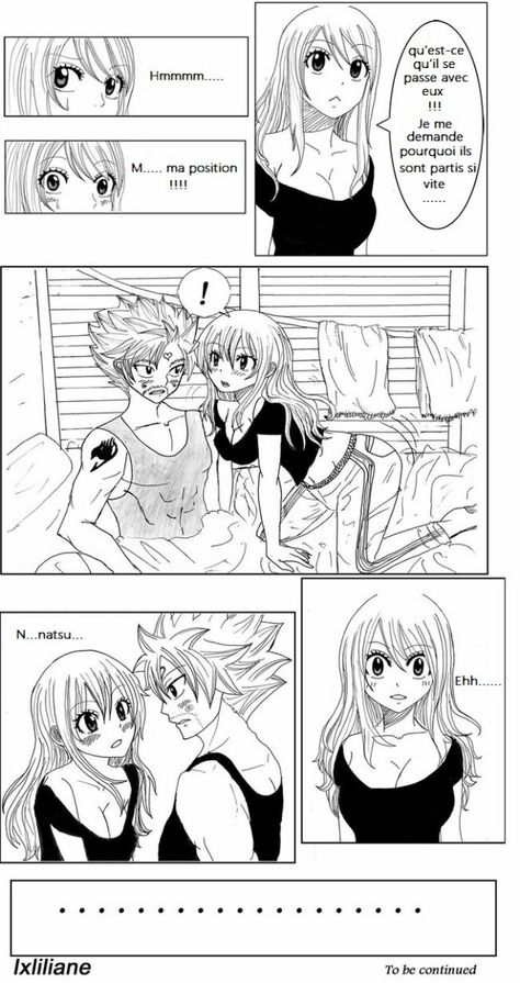 Image - Natsu et lucy - . - Skyrock.com Nalu Moments, Nalu Comics, Amy Tan, Manga Fairy, Fairy Tail Comics, Fairy Tail Natsu And Lucy, Natsu X Lucy, Fairy Tail Love, Fairy Tail Nalu