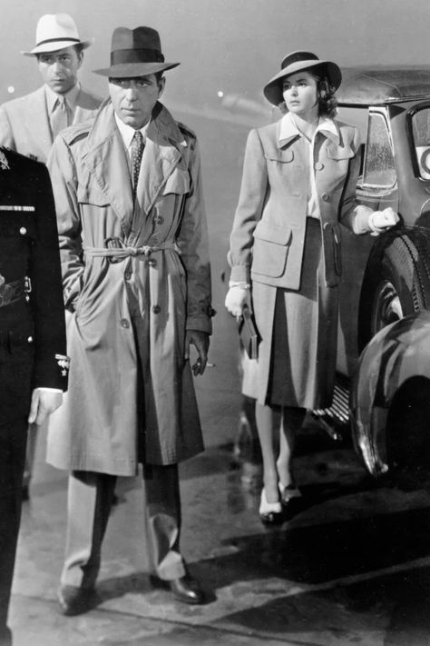 Ingrid Bergman Casablanca, Casablanca Movie, Orry Kelly, Casablanca 1942, Bogie And Bacall, Claude Rains, Isabella Rossellini, Noir Movie, Ingrid Bergman