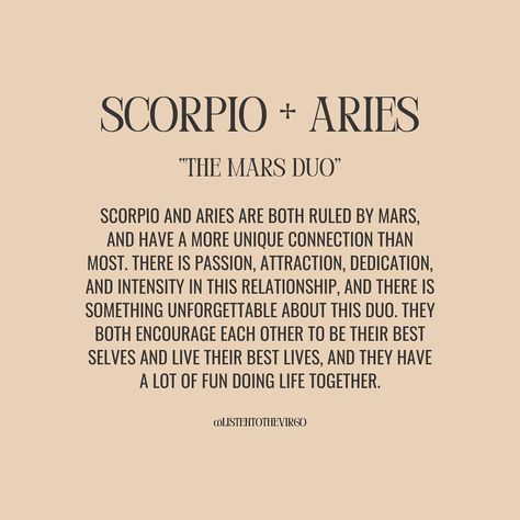 Scorpio Love Compatibility + What Works 🖤 #Listentothevirgo Scorpio Aries Compatibility, Scorpio And Scorpio Compatibility, Scorpio Man In Love, Scorpio And Scorpio, Scorpio And Aries, Scorpio Men In Love, Zodiac Sign Relationships, Aries Compatibility, Scorpio Relationships