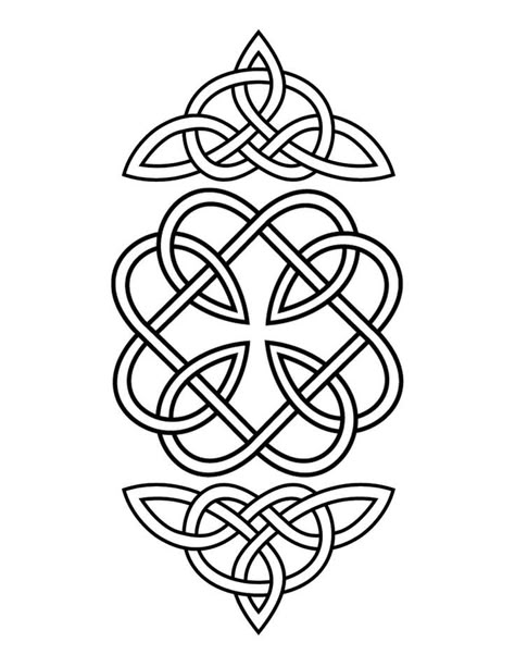 celtic knot | Irish & Celtic | Pinterest Celtic Patterns Templates, Cosplay Templates, Candlewicking Patterns, Celtic Coloring, Arte Viking, Viking Embroidery, Waldorf Teaching, Celtic Quilt, Celtic Mandala