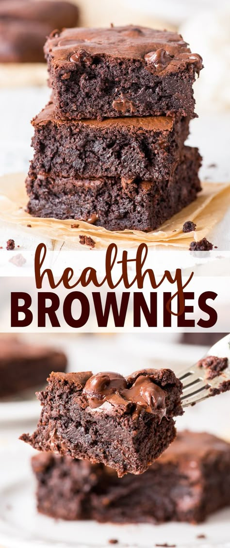 Gluten And Dairy Free Brownie Recipe, Paleo Brownie Recipe, Healthy Fudge Brownie Recipe, Healthiest Brownies Ever, Healthy Non Dairy Desserts, Fat Free Brownies, Gluten Free Dairy Free Brownie Recipe, Healthy Vegan Brownie Recipe, Flour Free Brownies