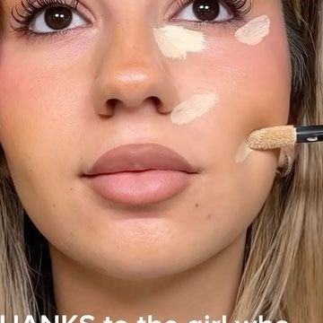 tia shea ♡ on Instagram: "if you haven’t tried this concealer placement yet, please try it!! i do it every time it and it lifts my face so much more than my old method #makeup #concealer #concealertutorial #makeupreels #makeupvideos" Lifted Concealer Placement, Concealer Placement, Helpful Things, Makeup Concealer, Makeup Videos, Makeup Inspo, Try It, Concealer, Makeup Tips