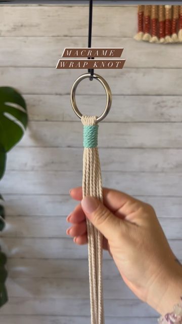 Angela Barretta on Instagram: "Macrame Wrap knot Tutorial. •Did you know that the wrap knot is also known as the gathering knot? •Link in bio for exclusive 10% savings on Macrame cord #macrame #macrametutorial #macrameofinstagram #howto #wrapknot #letmeshowyou #angscraftsncreations #macrameartist #howtomacrame" Macrame Wrapping Knot, Gathering Knot, Crafting Room, Knot Tutorial, Macrame Tutorials, Knots Tutorial, Macrame Patterns Tutorials, Macrame Tutorial, Macrame Cord