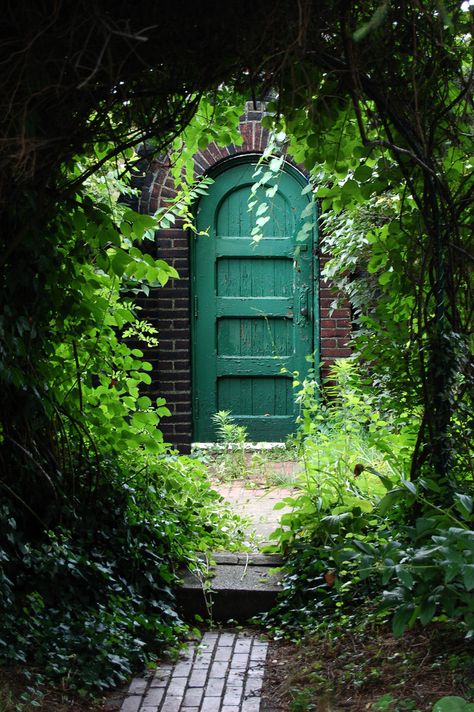 The Garden Door | bansidhe | Flickr Secret Garden Door, Entrance Way, Garden Door, Magic Garden, Cool Doors, Green Door, The Secret Garden, Open Door, Kew Gardens