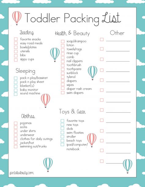 Toddler Packing Checklist Free Printable for when we travel! fantabulosity.com Vacation Checklist For Kids, Toddler Vacation Packing List, Toddler Travel Checklist, Travel Wallpaper Iphone, Toddler Packing List, Travel Checklist Printable, Holiday Packing List, Family Packing List, International Travel Checklist