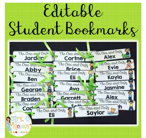 Student Bookmarks, Student Gift Tags, Teaching Holidays, Christmas Bookmarks, Bookmark Template, Personalized Bookmarks, End Of School Year, Bookmark Gifts, Teacher Blogs