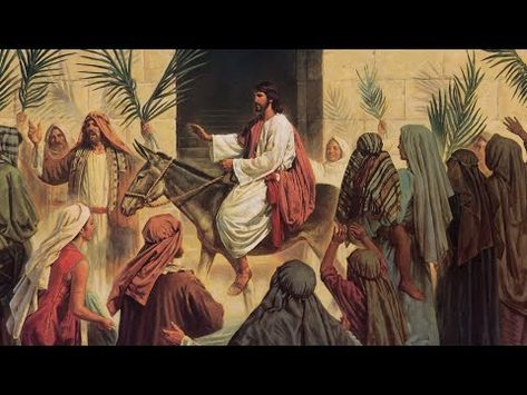 Redeemer of Israel: The Triumphal Entry of Jesus Christ The Triumphal Entry, Synoptic Gospels, Jewish Feasts, Triumphal Entry, Sunday Images, Bible Mapping, Palm Branch, Life Of Christ, Palm Sunday