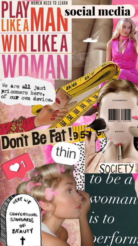 Feminism Poster, Modern Feminism, Body Image Art, Angry Women, Expressions Photography, A Level Art Sketchbook, Image Collage, Paper Collage Art, Human Decency