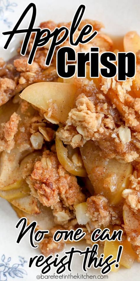 Apple Crisp Without Oats, Old Fashioned Apple Crisp, Apple Crisp Pie, Apple Crisp Topping, Best Apple Crisp Recipe, Oatmeal Crisp, Caramel Apple Crisp, Best Apple Crisp, Easy Apple Crisp Recipe