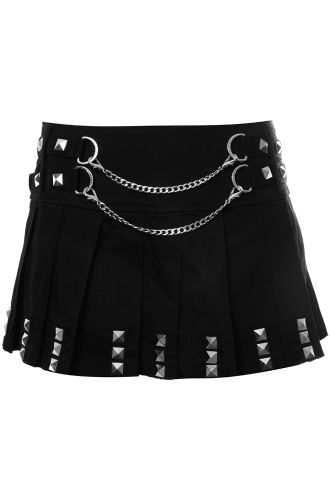 Jawbreaker Chain Stud Mini Skirt Skirt Chain, Chain Skirt, Studded Skirt, Gothic Glam, Attitude Clothing, Fashion Skirts, Gothic Clothes, Dark Outfits, Gothic Clothing