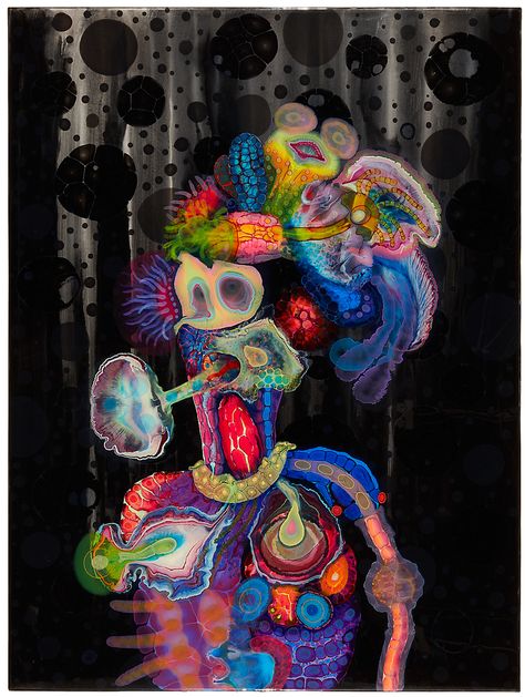 Bruce Riley, Layered Art, Bio Art, Soyut Sanat Tabloları, Painting Gallery, Weird Art, Surreal Art, Art Plastique, Media Art