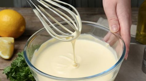 Creamy German Salad Dressing, German Salad Dressing Recipes, German Salad Dressing, Creamy French Dressing, German Salad, Lemon Salad Dressing, Easy Roasted Garlic, German Salads, Lemon Salad Dressings