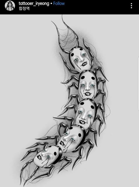 Centipede Tattoo, Line Tattoo Ideas, American Traditional Tattoo Ideas, Traditional Tattoo Ideas, Traditional Tattoo Designs, Line Tattoo, American Traditional Tattoo, Art Tattoos, American Traditional