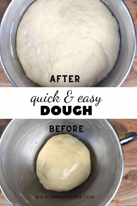 This Middle Eastern bread dough (Arabic bread dough) is a quick, easy, and versatile all-purpose dough - perfect for pizza, calzone, fatayer, manakish, lahmebajen, etc. All you need is just 4 ingredients for the base to tons of Middle-Eastern bread and pastry recipes! Kuboos Recipe, Zaatar Bread Recipe, Middle Eastern Recipes Arabic Food, Middle Eastern Bread, Zaatar Recipe, Bread And Pastry, Arabic Bread, Pizza Calzone, Middle East Food