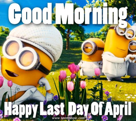 Last Day Of April Quotes, April Good Morning, April Pictures, Goodbye April, Last Day Of April, April Quotes, Welcome May, Good Morning Wishes Quotes, Morning Wishes Quotes