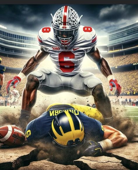 Ohio State Football Wallpaper, Ohio State Wallpaper, Osu Buckeyes Football, Buckeye Nation, Ohio State Buckeyes Football, Osu Buckeyes, Buckeyes Football, Ohio State Football, Football Art