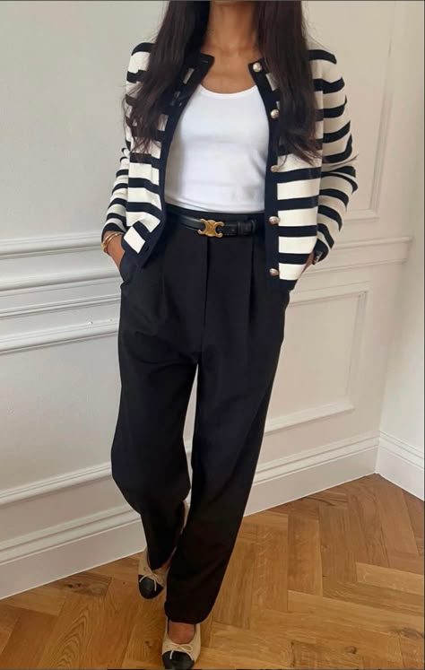 J Crew Office Style Work Outfits, Capitol Hill Intern Outfit, Nuetral Pallete Outfits Plus Size, Workwear 2024 Women, Diana Goss Stylist, Paris Business Fashion, Chanel Style Cardigan Outfit, Spring Cold Day Outfit, Management Outfits For Women