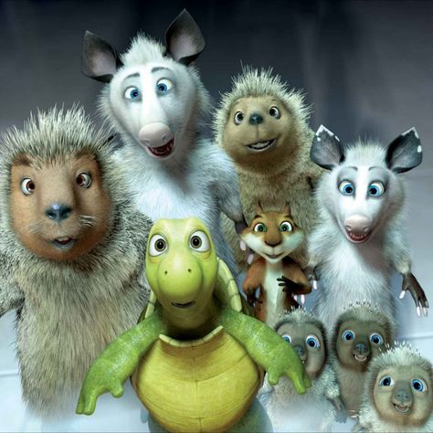 Over The Hedge Movie, Iconic Cartoon Characters, Over The Hedge, Hotel Transylvania 2, Good Animated Movies, 21st Century Fox, Iconic Cartoon, Disney Women, Polaroid Poster