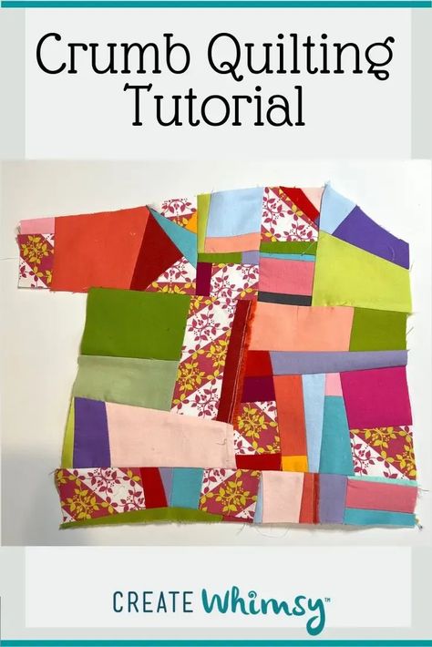 Scrap Quilts Blankets, Scrap Quilt Blocks Free Pattern, Crumb Quilt Blocks, Crumb Quilting Tutorials, Crumb Quilts Free Pattern, String Quilts Ideas Block Patterns, Crumb Quilts Ideas, Crazy Quilt Patterns, Crumb Quilting