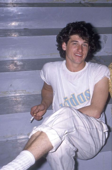 Actor Patrick Dempsey attends the 61st Annual Academy Awards Rehearsals for the "Break-Out Super Stars of Tomorrow" Musical Number in 1989 #youngpatrickdempsey #patrickdempsey #1989 #shrineauditorium #1980s #80s #80snostalgia 90s Patrick Dempsey, Patrick Dempsey 90s, Patrick Dempsey 80s Aesthetic, Young Patrick Dempsey, Patrick Dempsey 80s, Patrick Dempsey Young, Scream 3 Patrick Dempsey, Dr Mcdreamy, Patrick Dempsy